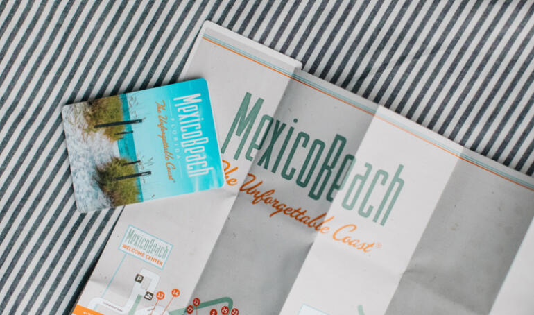 Mexico Beach Pocket Map